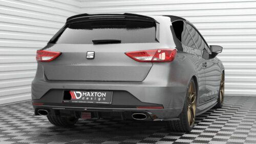 Maxton spoiler extension V.2 for Seat Leon Cupra Sportstourer Mk3 Facelift