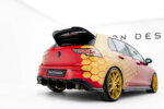 Maxton spoiler extension V.2 for Volkswagen Golf R-Performance / GTI Clubsport Mk8