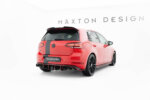 Maxton spoiler extension V.2 for Volkswagen Golf R / R-Line / GTI / GTD Mk7 / Mk7 Facelift