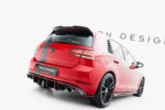 Maxton spoiler extension V.3 for Volkswagen Golf R / R-Line / GTI / GTD Mk7 / Mk7 Facelift