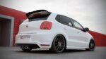 Maxton spoiler extension for Volkswagen Polo Mk5 (R WRC Look)