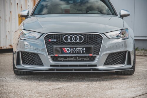 Maxton Street Pro front splitter for Audi RS3 8V Sportback