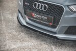 Maxton Street Pro front splitter for Audi RS3 8V Sportback