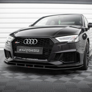 Maxton Street Pro prednji splitter za Audi RS3 Sedan 8V Facelift
