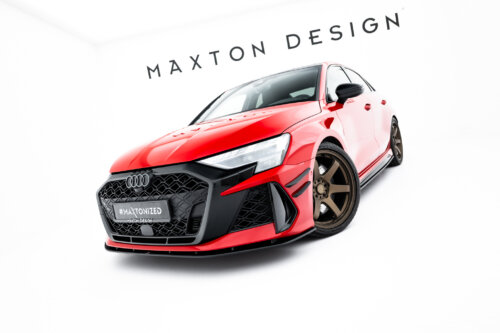 Maxton Street Pro prednji splitter za Audi RS3 Sedan 8Y Facelift