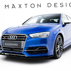 Maxton Street Pro prednji splitter za Audi S3 / A3 S-Line Sedan 8V