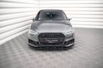 Maxton Street Pro front splitter for Audi S3 / A3 S-Line Sportback 8V Facelift