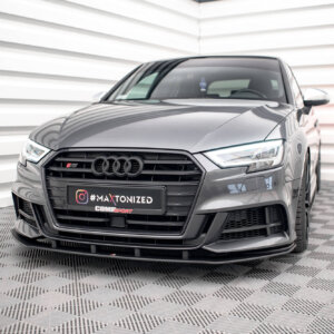 Maxton Street Pro prednji splitter za Audi S3 / A3 S-Line Sportback 8V Facelift