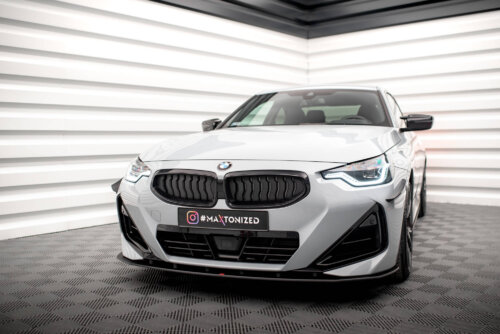 Maxton front splitter for BMW 2 Coupe M-Pack / M240i G42