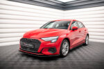 Maxton Street Pro front splitter + Flaps for Audi A3 8Y