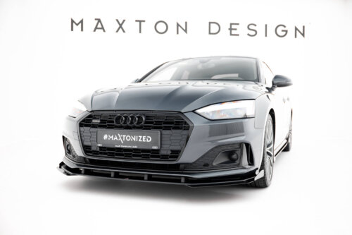 Maxton Street Pro prednji splitter + Flaps za Audi A5 F5 Facelift
