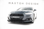 Maxton Street Pro front splitter + Flaps for Audi A5 F5 Facelift