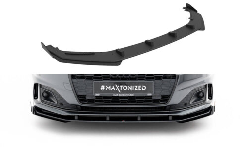 Maxton Street Pro front splitter + Flaps for Audi A5 F5 Facelift