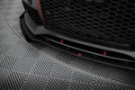 Maxton Street Pro front splitter + Flaps for Audi A7 RS7 Look C7