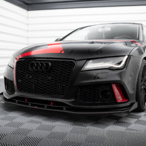 Maxton Street Pro prednji splitter + Flaps za Audi A7 RS7 Look C7