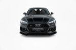 Maxton Street Pro front splitter + Flaps for Audi RS5 Coupe / Sportback F5