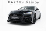 Maxton Street Pro front splitter + Flaps for Audi RS5 Coupe / Sportback F5