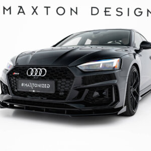 Maxton Street Pro prednji splitter + Flaps za Audi RS5 Coupe / Sportback F5