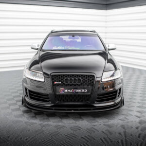Maxton Street Pro prednji splitter + Flaps za Audi RS6 Avant C6