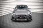 Maxton Street Pro front splitter + Flaps for Audi S3 / A3 S-Line 8Y