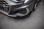 Maxton Street Pro front splitter + Flaps for Audi S3 / A3 S-Line 8Y