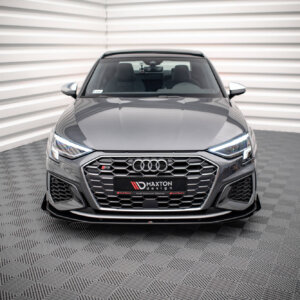 Maxton Street Pro prednji splitter + Flaps za Audi S3 / A3 S-Line 8Y