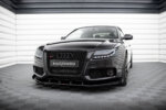 Maxton Street Pro front splitter + Flaps for Audi S5 / A5 S-Line 8T