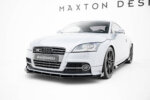 Maxton Street Pro prednji splitter + Flaps za Audi TT S / TT S-Line 8J Facelift