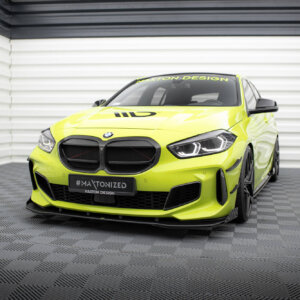 Maxton Street Pro prednji splitter + Flaps za BMW 1 M-Pack / M135i / 128ti F40
