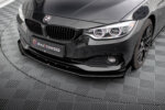 Maxton Street Pro prednji splitter + Flaps za BMW 4 Gran Coupe F36