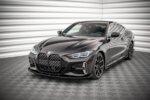 Maxton Street Pro front splitter + Flaps for BMW 4 M-Pack / M440i G22 / G23 / G22 Facelift / G23 Facelift