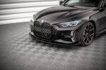 Maxton Street Pro front splitter + Flaps for BMW 4 M-Pack / M440i G22 / G23 / G22 Facelift / G23 Facelift