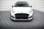 Maxton Street Pro front splitter + Flaps for Ford Fiesta Mk8 ST / ST-Line