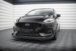 Maxton Street Pro prednji splitter + Flaps za Ford Fiesta ST Mk8 Facelift