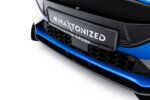 Maxton Street Pro front splitter + Flaps for Ford Focus ST / ST-Line Mk4