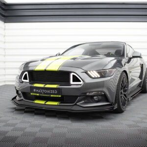 Maxton Street Pro prednji splitter + zakrilca za Ford Mustang GT Mk6
