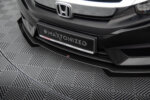 Maxton Street Pro front splitter + flaps for Honda Civic Sedan Mk10