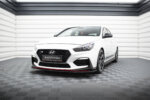 Maxton Street Pro prednji splitter + zakrilca za Hyundai I30 N Mk3 Hatchback / Fastback