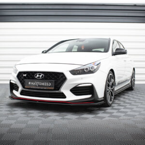 Maxton Street Pro prednji splitter + zakrilca za Hyundai I30 N Mk3 Hatchback / Fastback