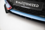 Maxton Street Pro front splitter + flaps for Hyundai Veloster N Mk2