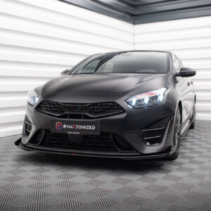 Maxton Street Pro prednji splitter + zakrilca za Kia Proceed GT Mk3 Facelift / Ceed GT / GT - Line Mk1 Facelift