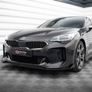 Maxton Street Pro prednji splitter + zakrilca za Kia Stinger GT / GT-Line / Standard Mk1