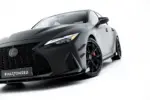 Maxton Street Pro front splitter + flaps for Lexus IS 500 Mk3 Facelift 2 (XE30)