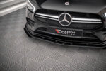 Maxton Street Pro prednji splitter + zakrilca za Mercedes A35 AMG / AMG-Line Aero Pack W177