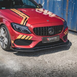 Maxton Street Pro prednji splitter + zakrilca za Mercedes-AMG C43 / AMG-Line Coupe C205