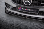 Maxton Street Pro front splitter + flaps for Mercedes-AMG C43 Coupe / Cabrio C205 Facelift / A205 Facelift