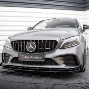 Maxton Street Pro prednji splitter + zakrilca za Mercedes-AMG C43 Coupe / Cabrio C205 Facelift / A205 Facelift