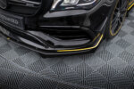 Maxton Street Pro front splitter + flaps for Mercedes-AMG CLA 45 Aero C117 Facelift
