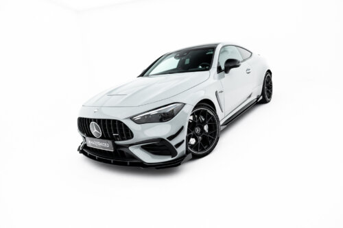 Maxton Street Pro front splitter + flaps for Mercedes-AMG CLE 53 Aero C236