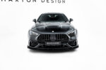 Maxton Street Pro front splitter + flaps for Mercedes-AMG CLE 53 C236